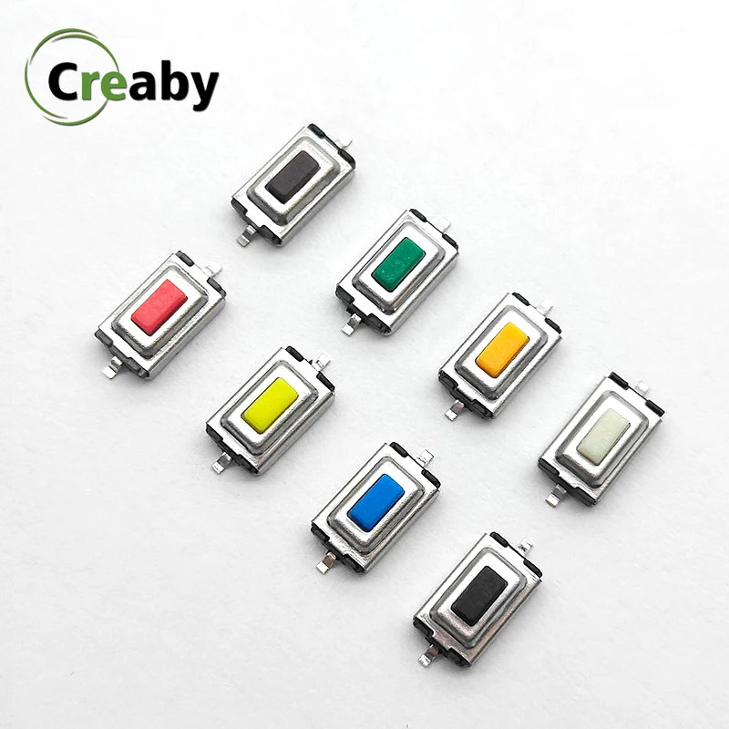 50 шт. мини такт сенсорный Микро Переключатель 3x6x2 5 мм 2Pin SMD Тактильный кнопочный
