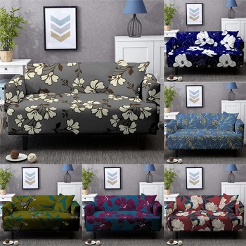 

1/2/3/4 Seat Cover European American Style Sofa Cover Non-Slip Spandex Slipcovers Elastic Sofa Cover Anti Pet Protection Cover