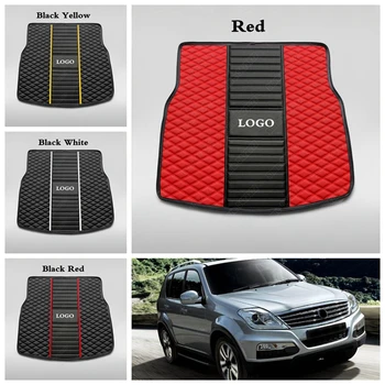 

Custom Car Trunk Mats for SsangYong Rodius ActYon Kyron Rexton Chairman KorandoTivoli Car Accessories All Weather Boot Pads