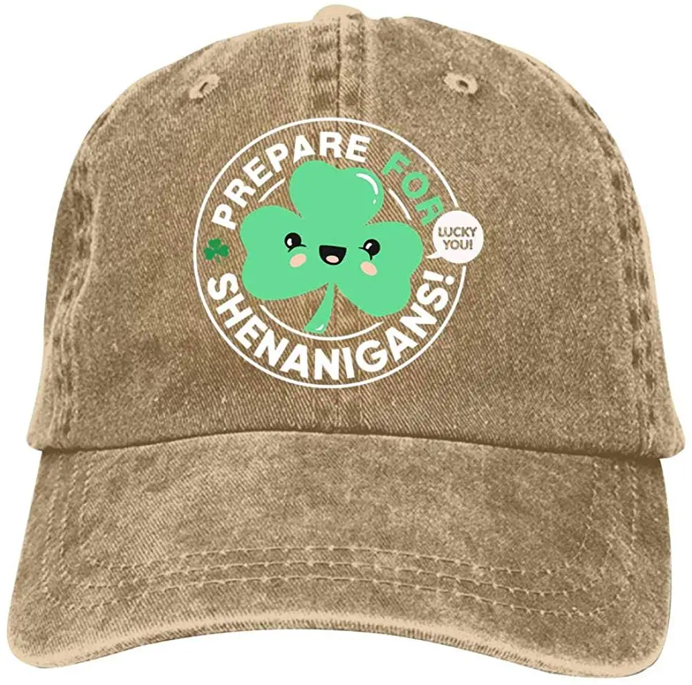 Подготовка к шенаниганам, милый День Святого Патрика Трилистник двойная Пряжка Регулируемая ковбойская Личность ретро ковбойская шляпа