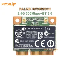 RALINK Rt3592 RT3592BC8 300 Мбит/с Wifi Половина мини PCI-E беспроводная карта Bluetooth 3,0 SPS 630813-001 для hp 4230s 4430s 4530s 4730s