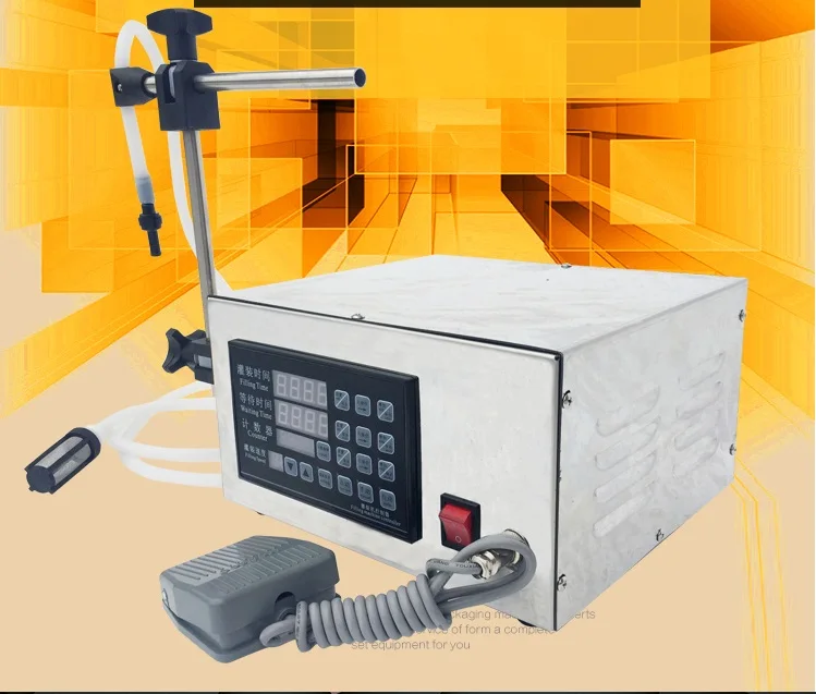 CNC YK-280 Жидкостная количественная наполнительная машина вино влага установленная Автоматическая маленькая машина для консервирования напитков