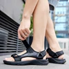 High Quality Sandals Men Beach Sandals Comfort Casual Shoes Lightweight Summer Large Size Men Sandals Comfortable Roman Sandals 3