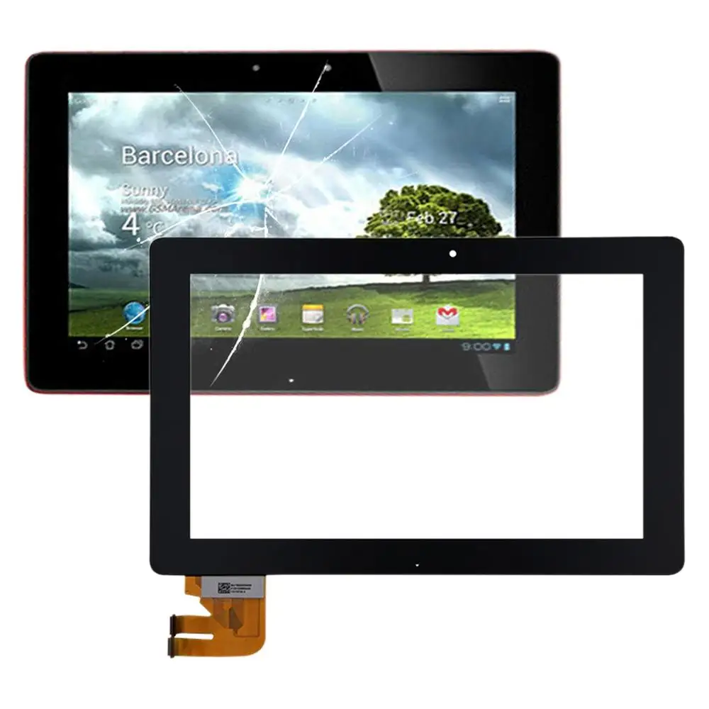 

For ASUS TF300 TF300T TF300TL 5158N Touch Screen Panel Digitizer Sensor Front Glass Lens Replacement Parts TouchPad