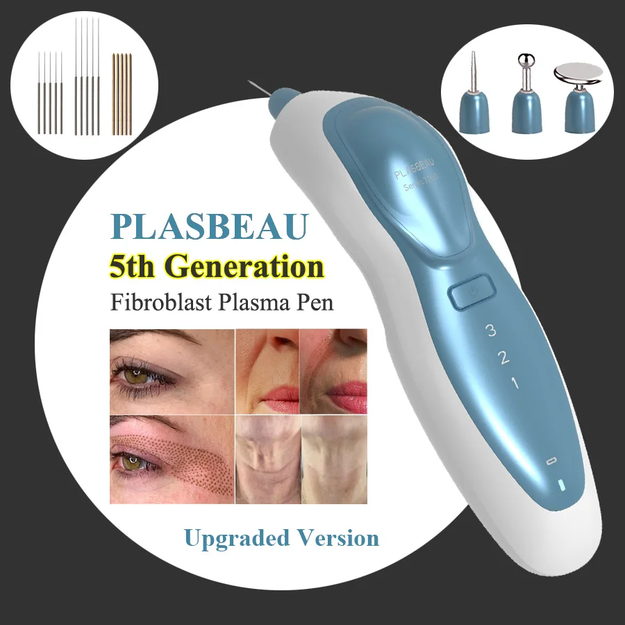 

2020 New Arrival 5th Generation Fibroblast Plasma Beauty Device Pen Copper Steel Needles Tightening Lower Eyelid Loose Skin Lift