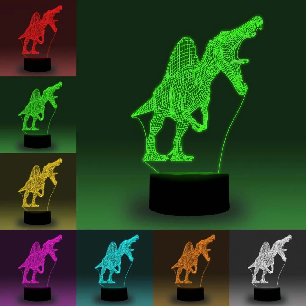 spinosaurus night light