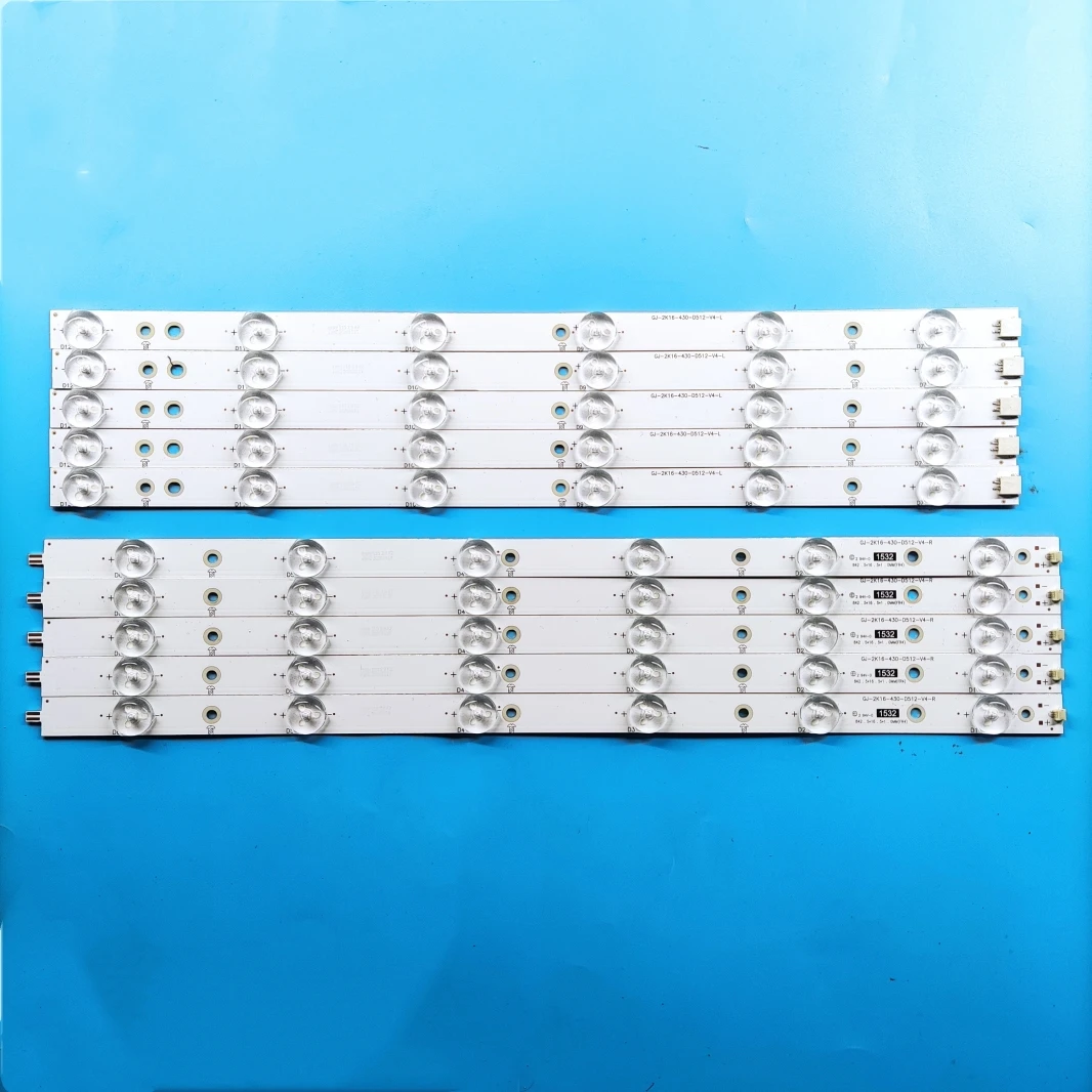 US $23.40 Led Backligth Strip Gj2k16430D512V4 For 43pus640112 43pus610112 Tpt430u3EqyshmG 1pcs12led Lb43014 V000 Gc48d11lZc21f