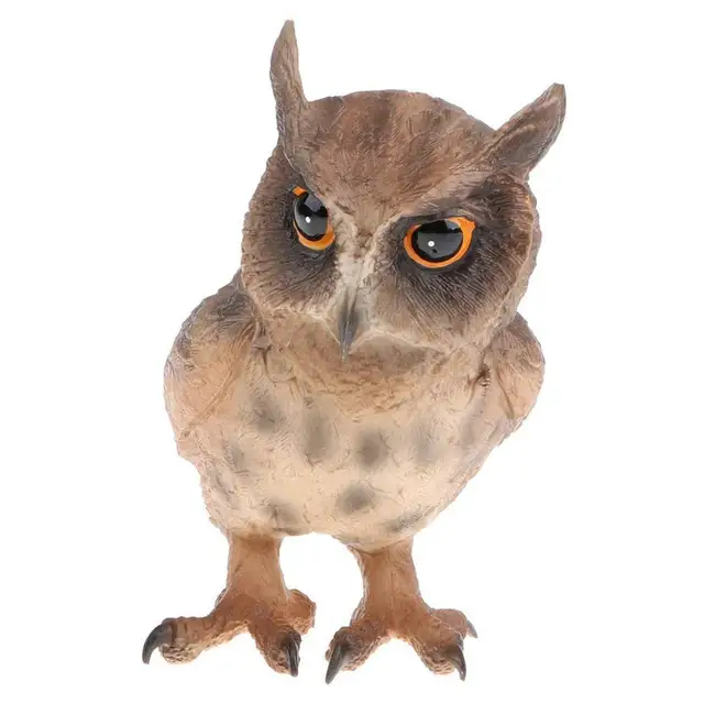 Realistic Owl Bird Wild Animal Action Figure PVC Model Craft Eduaction Kids Toy 3