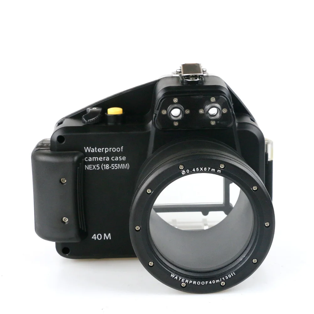 수중 하우징 카메라 다이빙 케이스, 방수 박스, NEX5 NEX-5 NEX5N NEX-5N NEX5R NEX5T NEX-5T NEX6 NEX-6 NEX7 NEX-7
