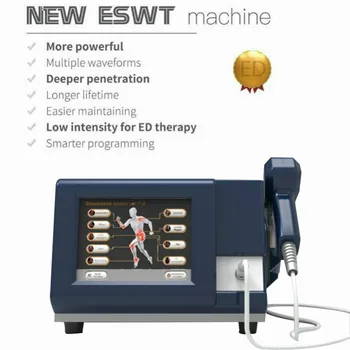 

New Pneumatic Shockwave ,New Hand Piece With Digital Screen That Can Adjust The Frequency And Intensity With The Hand Piece