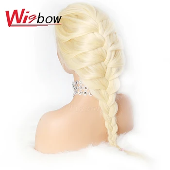 شراءWigbow OneCut الشعر مستقيم 613 الكامل باروكة شعر شريطي الباروكات البرازيلي الدنتلة قبل التقطه مع شعر الطفل للنساء السود