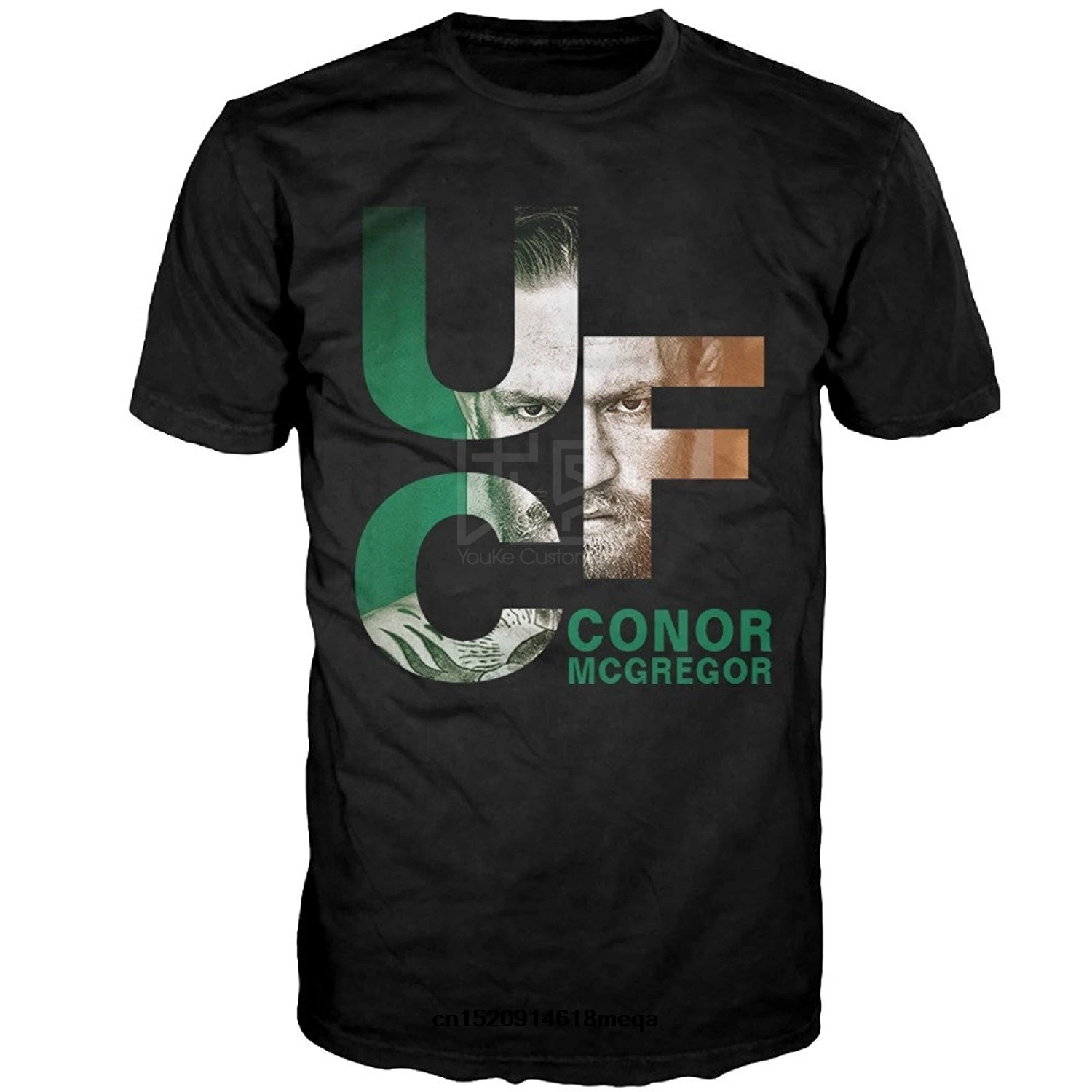 t shirt men's fashion shirt cheap men t-shirt Men's Conor McGregor  T-shirt men's casual t-shirt