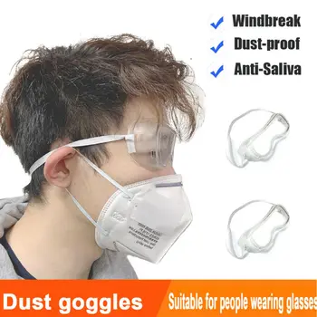 

1pc Safety Anti Fog Dust Glasses Protective Medical Goggles Chemical Eyewear