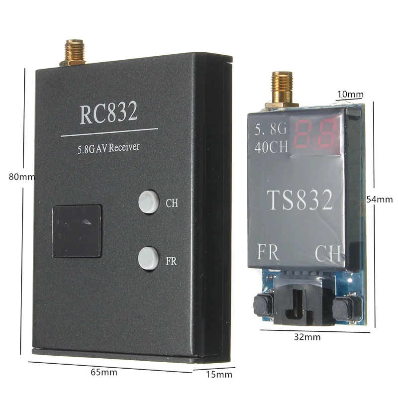 TS832 40CH + RC832 Receiver