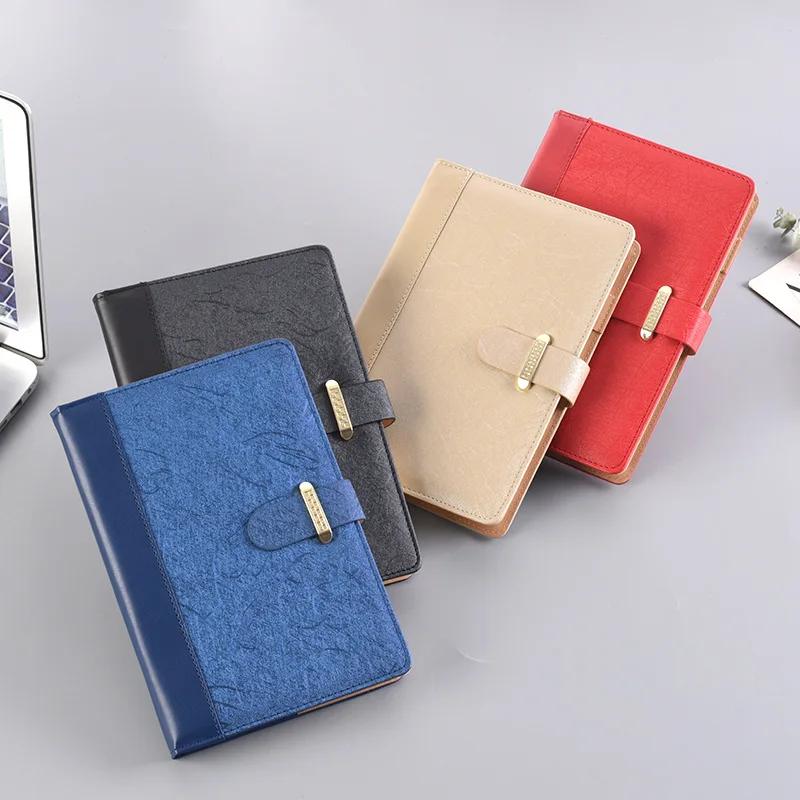 High Quality Business A6 Agenda 2021 Imitation Leather Cloth Simple Office Squared Notebooks Monthly Planner Personal Diary | Канцтовары