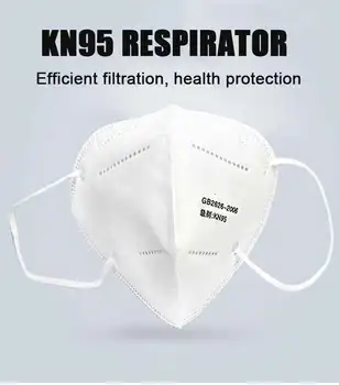 

10PCS KN95 Mask Mask KN95 Masks Mouth Face Masks N95 Anti dust Protective PM2.5 Dust Mask Respirator Filter Cotton Reusable