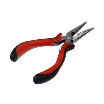 

DoreenBeads Iron Metal Chain Nose Pliers Beading Jewelry Tool DIY Making Jewelry Hand Tools 13.5cm(5-3/8"), sold per packet of 1