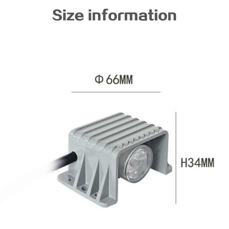 LED Path lighting Floor Light Ground Lamp Outdoor Garden Way Decking Underground Lamps 3W Waterproof 220V 110V 2
