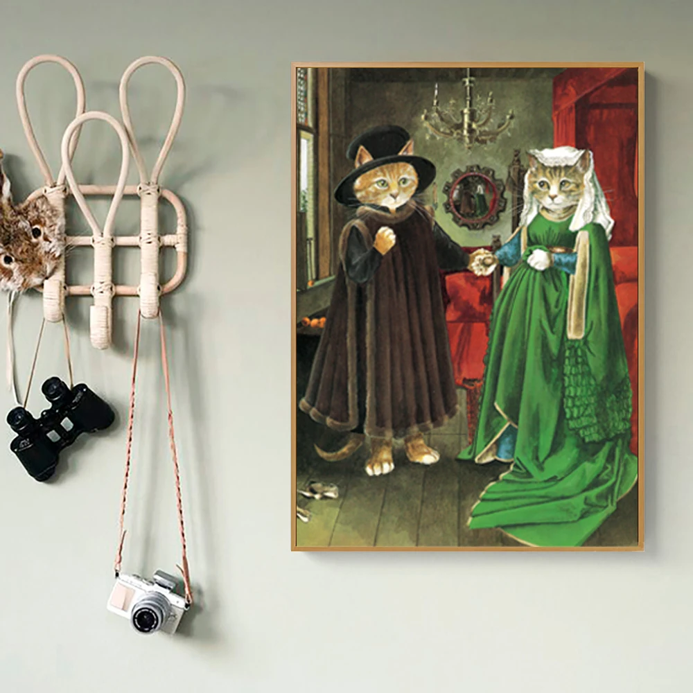 Canvas-Prints-Painting-Poster-Abstract-Fat-Cat-Home-Decor-Nordic-Style-Wall-Art-Creative-Modular-Pictures (3)