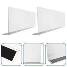 

2pcs Supermarket Shelf Dividers Magnet Classification Baffle Commodity Shelf Clapboard