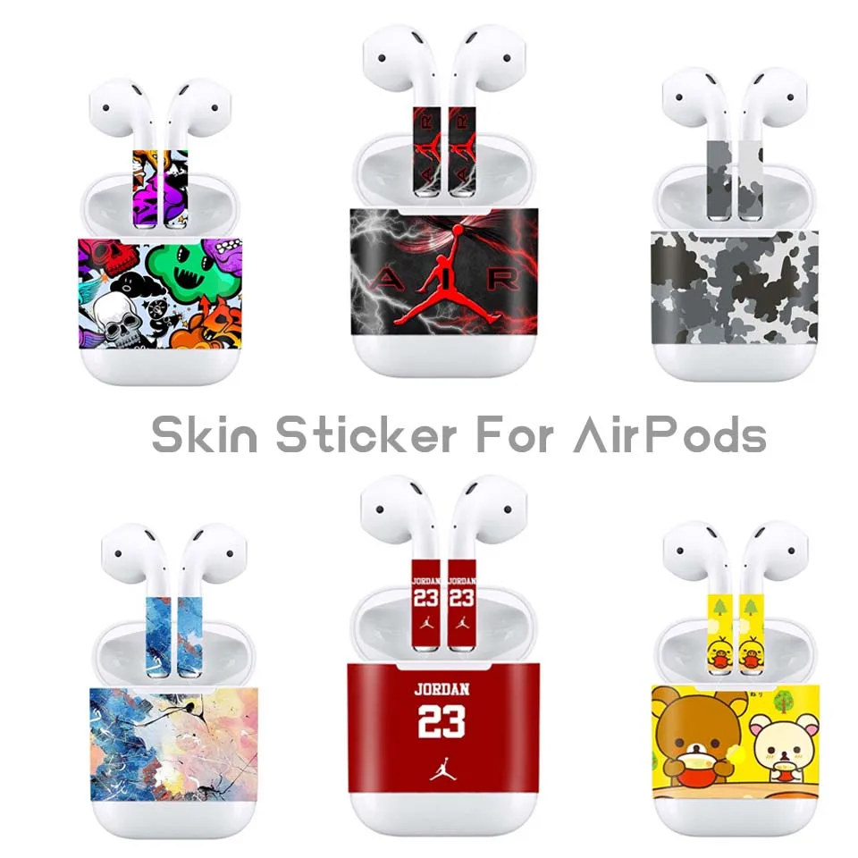 

DIY Personality Skin Sticker for Apple AirPods Earphone & Charging Case Vinyl Decal Skins