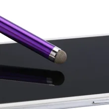 1 Piece 11cm Conductive Cloth Touch Screen Stylus Pen for Universal Tablet 6 Color Capacitor Stylus Pens