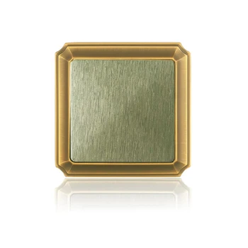 

International 86*86mm bronze panel 1 gang wall switch wall plate decor gangs bronze