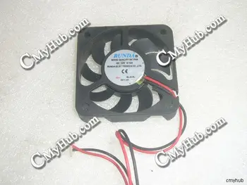 

For RUNDA FD124010HS DC12V 0.10A 5010 5CM 50MM 50X50X10MM 2pin 2Wire Cooling Fan