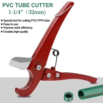 

Cutter PVC PPR 32mm pipe Scissors Cutter plumbing tools for pipe plastic cutter sharp scissors pliers Tube Cutting Hand Tools