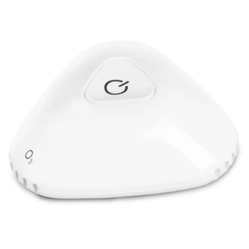 

Portable Mini Ozone Air Purifier Fresh Deodorizer Fridge For Refrigerator Closets Pet Car Portable Built In Battery-White