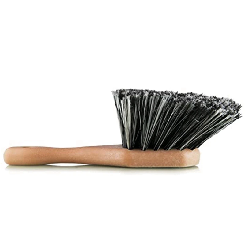 

Soft Brush Wire, Short-Handled Tire Cleaning Brush, Foot Pad Brush, Body and Wheel Logo, Pointed Short-Handled Brush