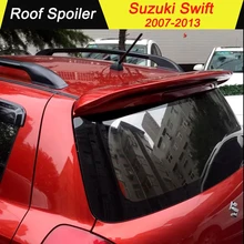 Для Suzuki Swift 2007 2008 2009 2010 2011 2012 2013 ABS багажник спойлер заднего крыла украшение в виде хвостового крыла для Suzuki Swift