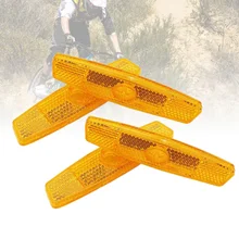 Réflecteurs de rayons pour roues de sécurité, 4 pièces, réflecteur de Tube, lumière d'avertissement, pour vélo, cyclisme