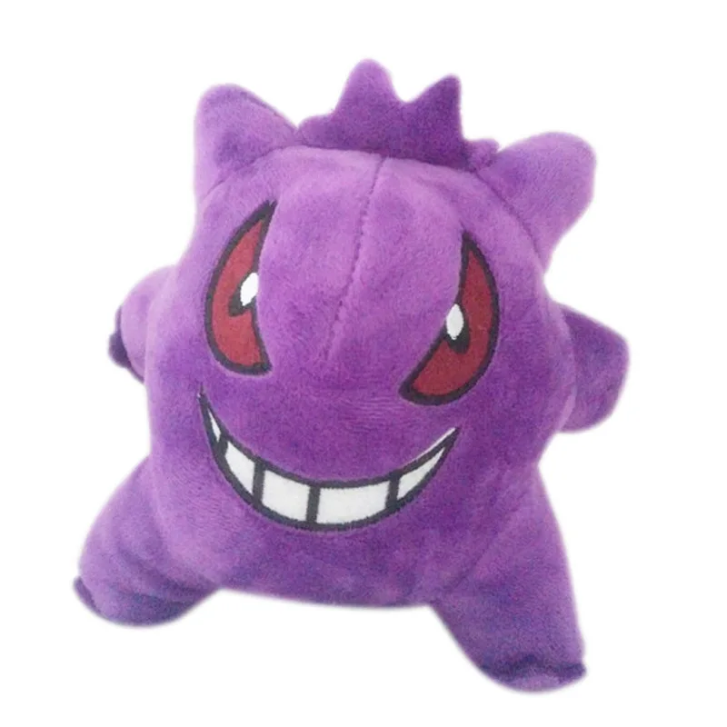 15cm angry Gengaa Gengar purple cute new hot Anime doll good quality lifelike Positive energy doll toy Christmas gift kid