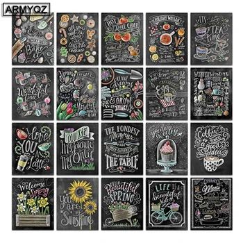 

5D Diy Diamond Embroidery Blackboard Diamond Painting Life at Beach 3D Full Square Diamond Mosaic Colorful Blackboards