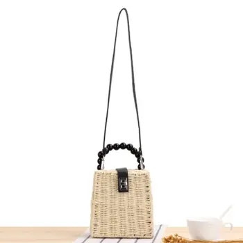 

Women Lady Girl Fashion Straw Handbag Shoulder Crossbody Bag Messenger Satchel Tote Purse