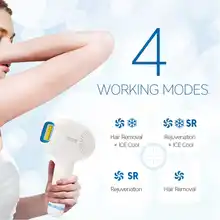 Лазерная машина для удаления волос лазерный эпилятор устройство для удаления волос постоянный Триммер бикини электрический эпилятор