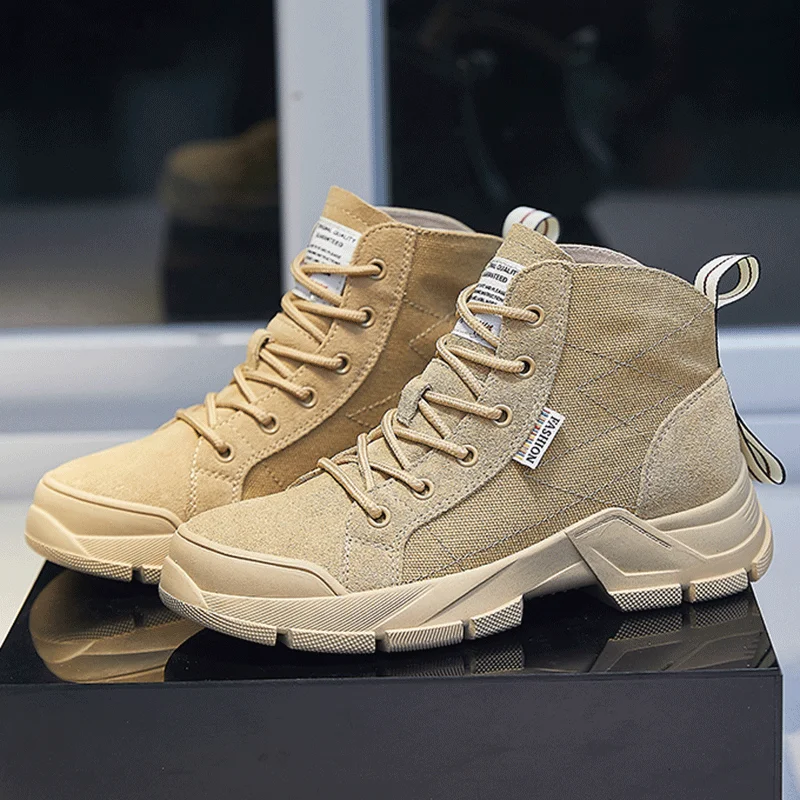 

2019 Autumn Women Martin Ankle Boots Breathable Suede Leather Uppers Boots Spring Autumn Lace-up Plat Shoes Non-slip New Arrival