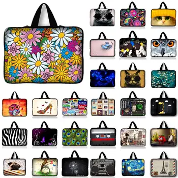 

7 10 12 13 14" 15 15.6 17 inch Laptop Notebook Bag Sleeve Case Computer Pouch For Macbook Pro Air/Pro #U
