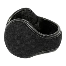 

Men Thickened Outdoor Sports Travel Ear Muffs PU Leather Portable Ergonomic Protection Foldable Adjustable Keep Warm Hiking