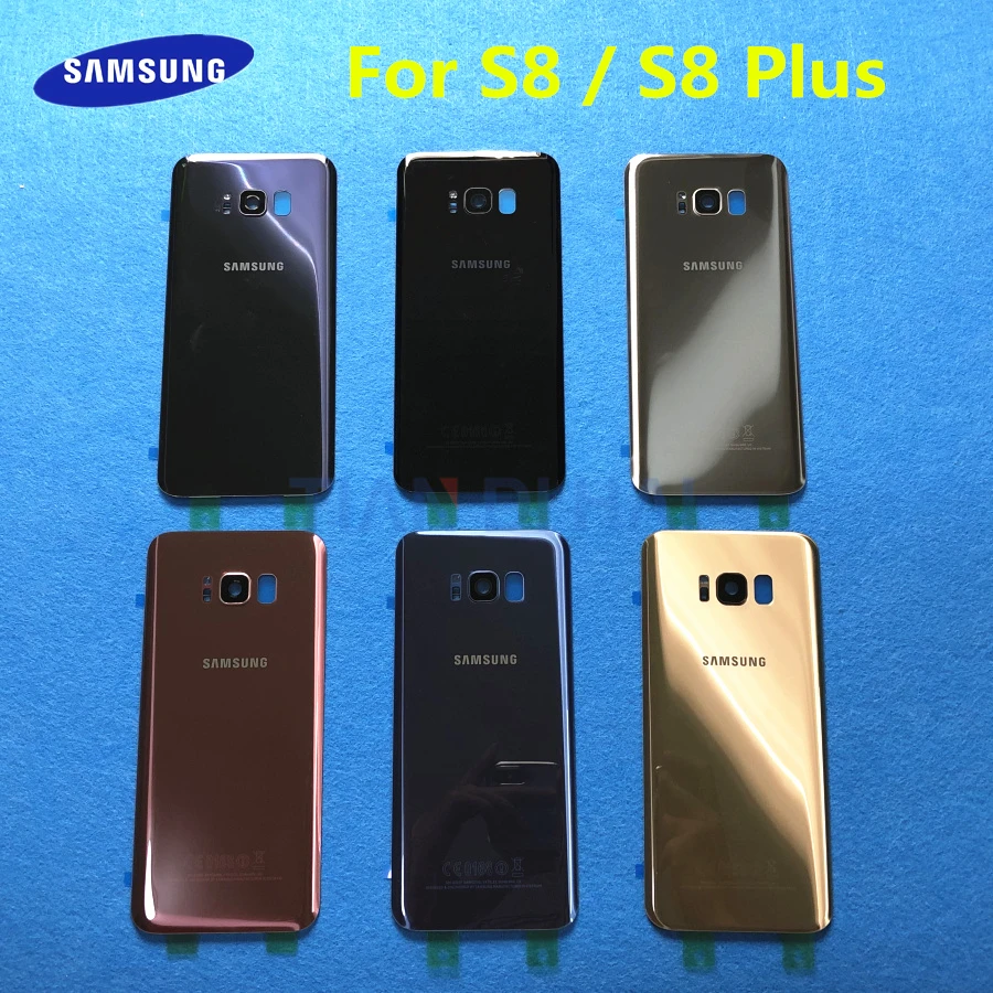 Задняя стеклянная панель S8 для Samsung Galaxy G950 G950F/FD задняя стеклянный чехол Plus + G955 G955F