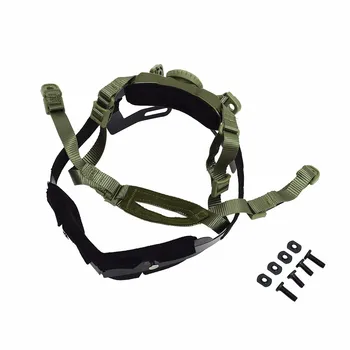 

Tactical Helmet Locking Buckle System Military Outdoor Protective Paintball Helmet Lock System Strap Accessory Locking
