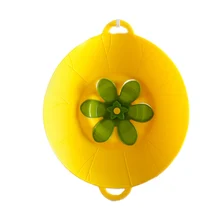 Многофункциональная силиконовая кухонная Крышка для приготовления пищи гибкая и прочная безопасная силиконовая крышка для посудомоечной машины с цветком