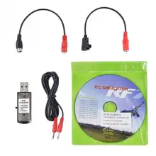 22 в 1 Аксессуары симулятор на радиоуправлении игрушечный Дрон практичная Легкая установка с кабелем избавленный хобби USB для RealFlight G7