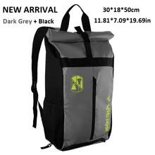 Портативный дышащие плечевые рюкзак для ракеток для бадминтона и тенниса рюкзак для ракеток для хранения обуви сумка для игры Сквош из полиэфира и ПВХ спортивные сумки большой