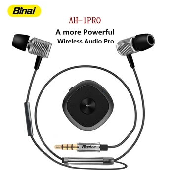

Binai AH-1PRO Earphone DSP CVC Audio HiFi Titanium Alloy In Ear Metal Earbuds with Mic Dynamic Monitor Studio Earphone bluetooth