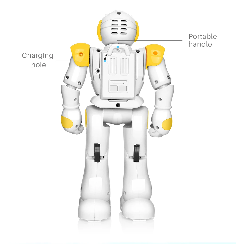 DODOELEPHANT робот зарядка через usb Танцы жест фигурку игрушка робот Управление RC робот игрушка для мальчиков детей подарок на день рождения