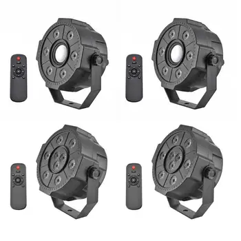 

Disco Party Strobe Lights RGB LED Remote Control Stage Light Colorful Par Lamp Low Heat Radiation with Long Service Life