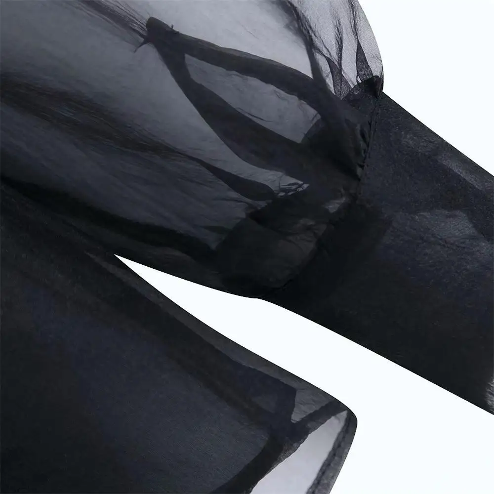 Осень 2019 женская новая рубашка с длинными рукавами и маленьким круглым отворотом