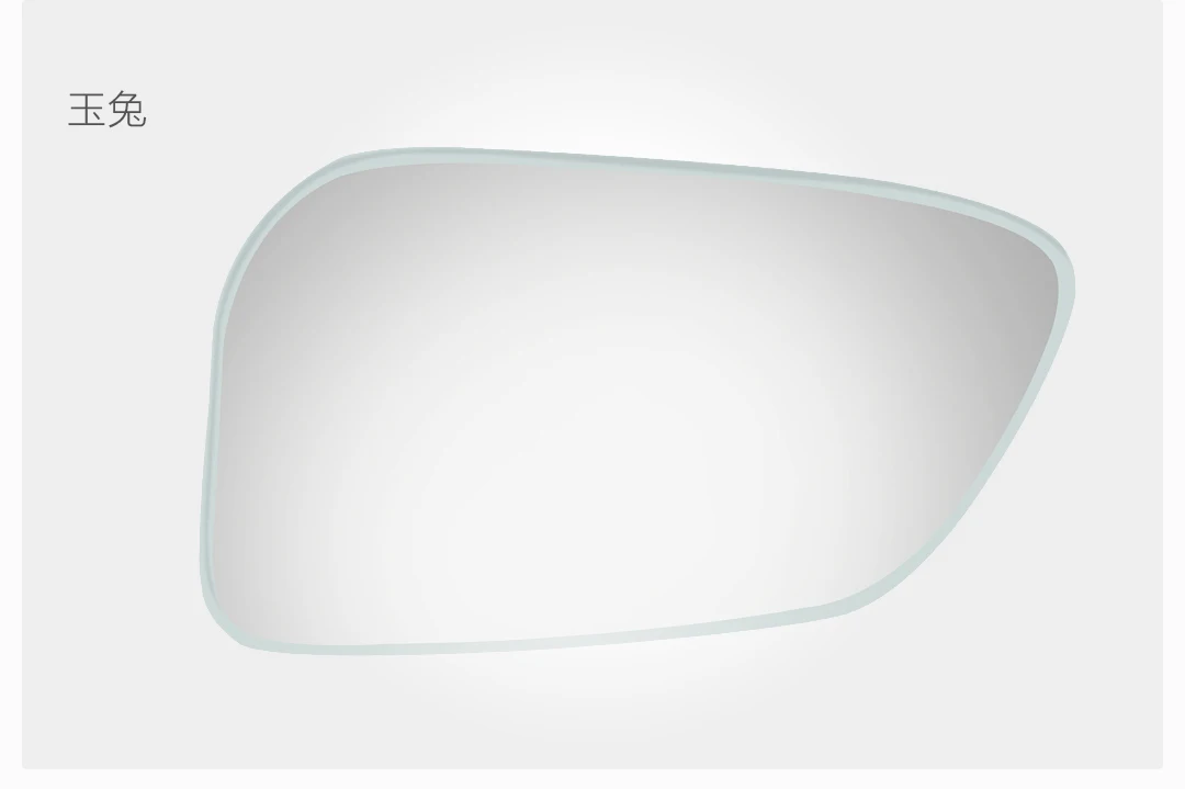 2 шт Xiaomi Youpin Maiwei зеркало заднего вида HD широкоугольное регулируемое автомобильное большое видение и стабильное вождение - Цвет: quadrilateral